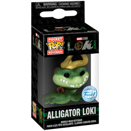Funko Pocket Pop! Marvel Loki Loki Caimán