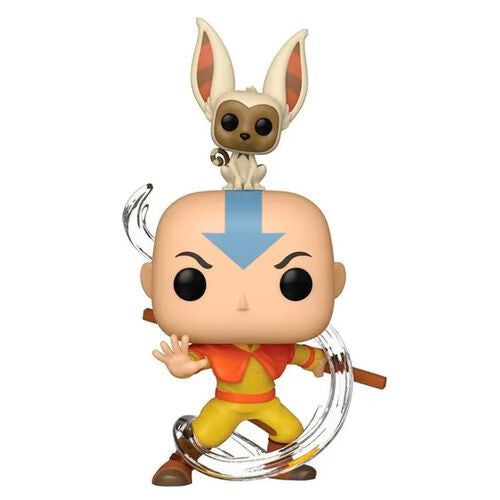 Figura Funko Pop! de Aang con Momo de Avatar: La Leyenda de Aang #534