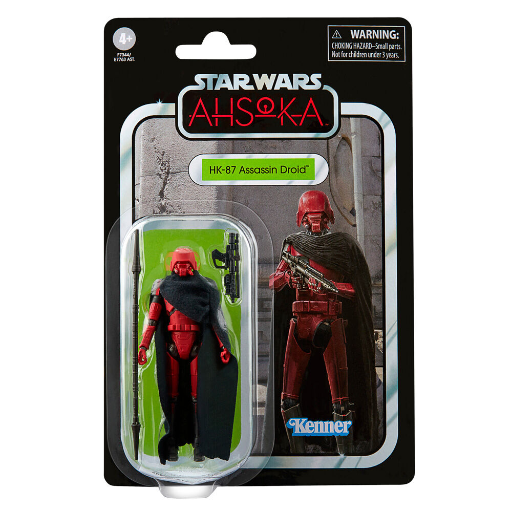 Figura de droide asesino Ahsoka HK-87 de Hasbro Star Wars de 9,5 cm