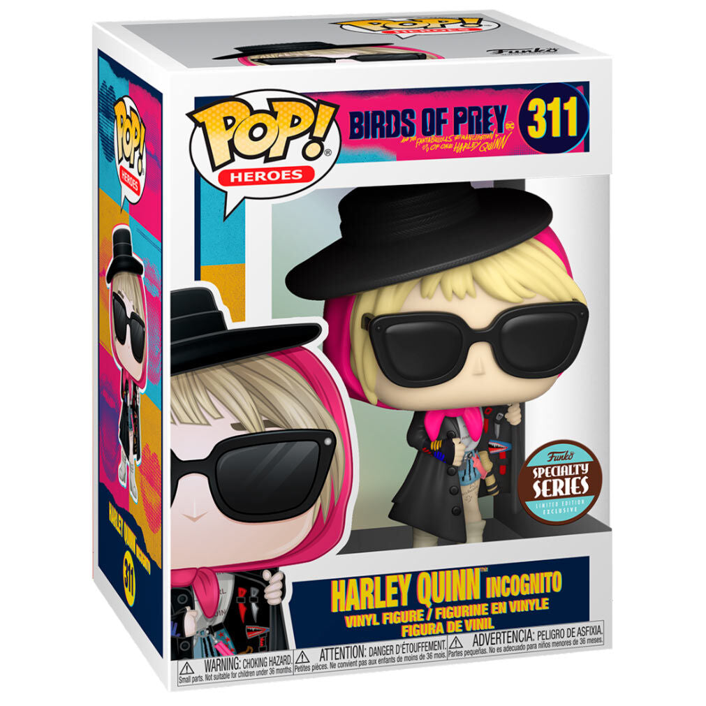 Funko Pop! DC Birds of Prey Harley Quinn Incognito #311 Exclusive