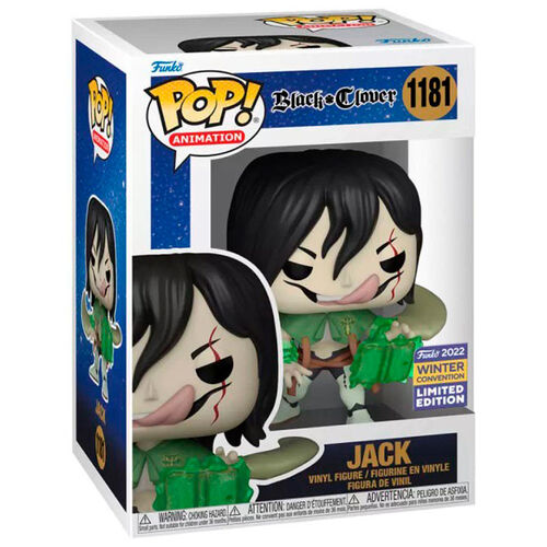 Figura Funko Pop! de Black Clover, Jack, exclusiva n.° 1181