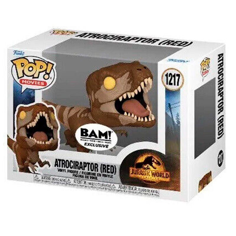 Funko POP! Películas Jurassic World 3 Atrociraptor Rojo Exclusivo #1217