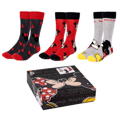 Cerdá Meias Pack 3 Disney Minnie 35-41