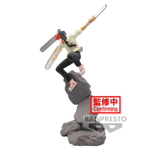 Figura de Banpresto Katana Man con espada samurái y combinación de batalla Chainsaw Man de 18 cm
