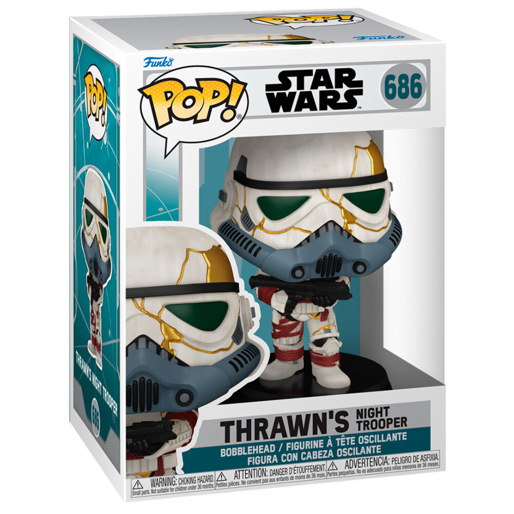 Figura Funko POP! de Star Wars: Ahsoka 2, Thrawn, soldado nocturno n.° 686