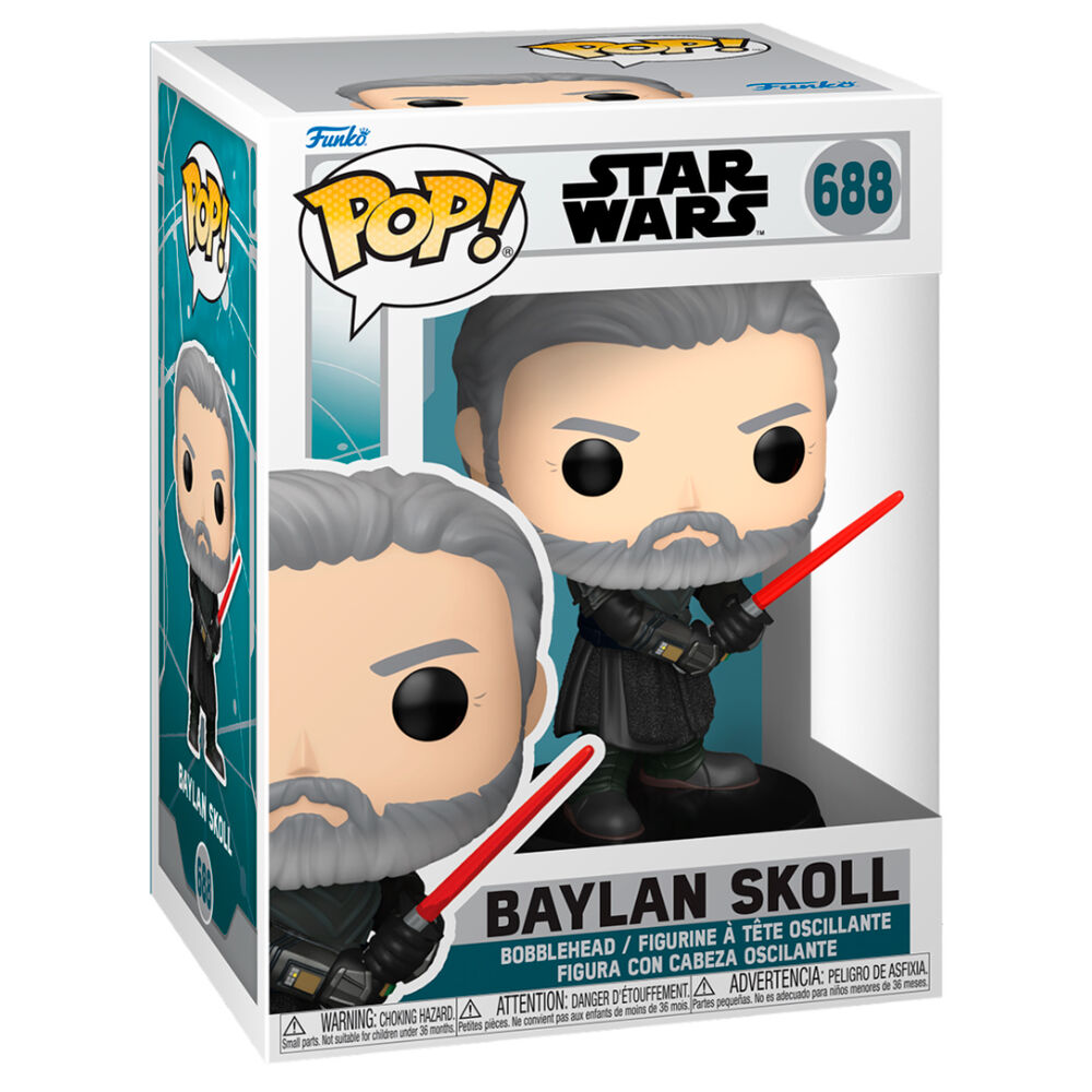 ¡Funko POP! Películas Star Wars Ahsoka 2 Baylan Skoll #688