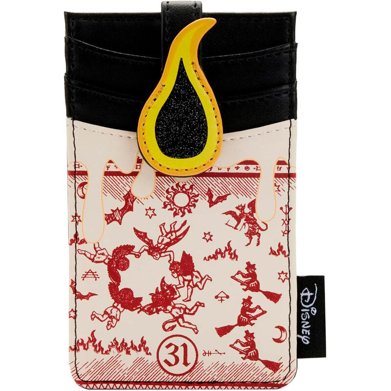 Porta-Cartões Loungefly Hocus Pocus Black flame card holder