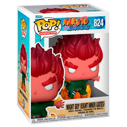 Funko Pop! Naruto Shippuden: Might Guy (Ocho Puertas Interiores) #824