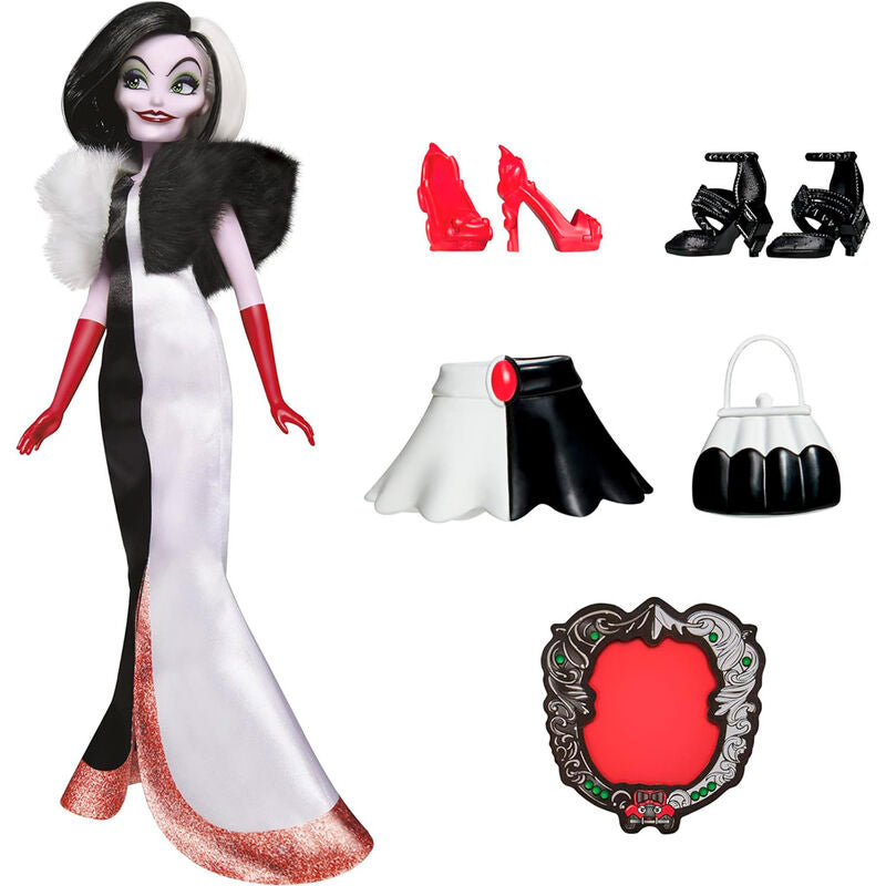 Hasbro Boneca Disney Villains Cruella de Vil 28cm