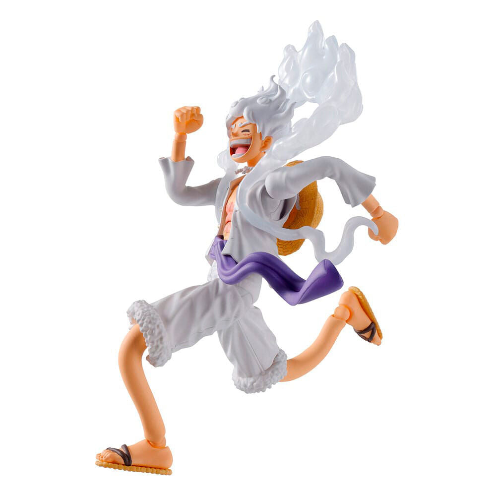 Tamashii Nations Figure S.H. Figuarts Monkey D Luffy Gear 5 One Piece 15.5cm