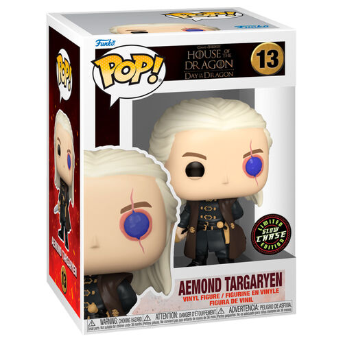 Funko POP! Televisión Juego de Tronos Casa del Dragón Aemond Targaryen Chase #13