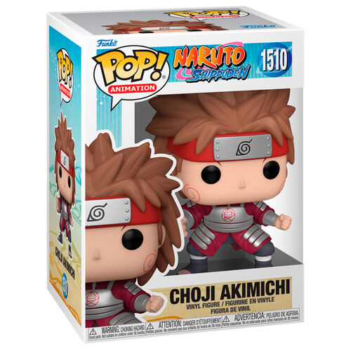 ¡Funko Pop! Naruto Shippuden Choji Akimichi #1510