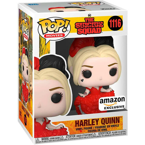 Vestido exclusivo de Harley Quinn de DC, Funko Pop! n.° 1116