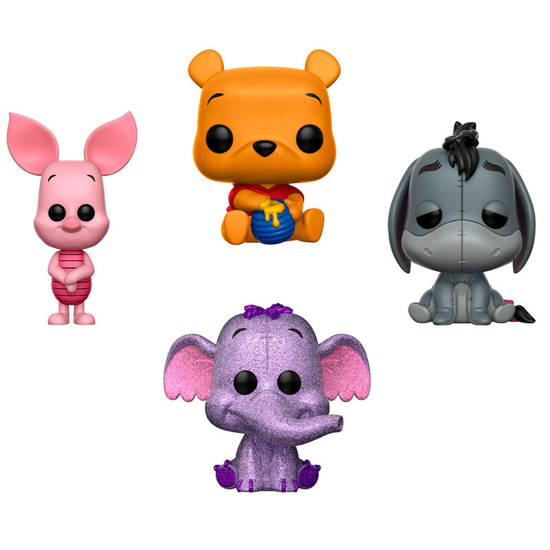 Paquete exclusivo de 4 figuras Funko Pop! de Disney Winnie the Pooh