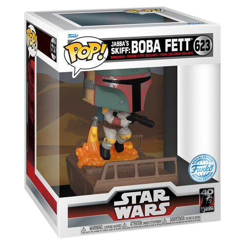 Figura Funko POP! Deluxe de la película Star Wars Boba Fett, exclusiva n.° 623