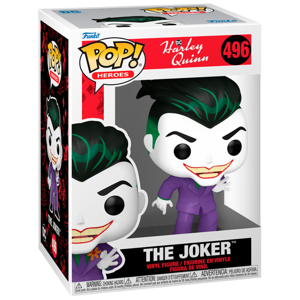 Funko Pop! DC Harley Quinn El Guasón n.° 496