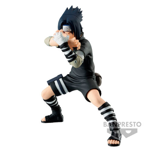 Banpresto Naruto Shippuden Vibration Star Sasuke Uchiha III Figure 14cm