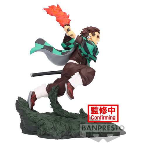 Figura Banpresto Demon Slayer Kimetsu no Yaiba Batalla Combinada Tanjiro Kamado 9cm