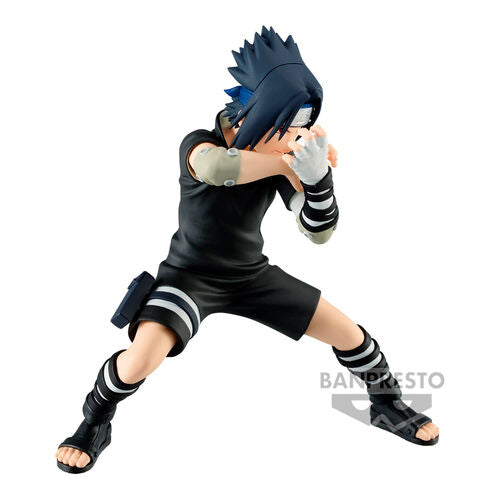 Banpresto Naruto Shippuden Vibration Star Sasuke Uchiha III Figure 14cm
