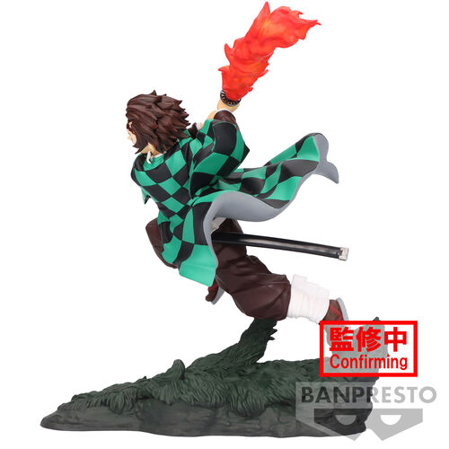 Figura Banpresto Demon Slayer Kimetsu no Yaiba Batalla Combinada Tanjiro Kamado 9cm
