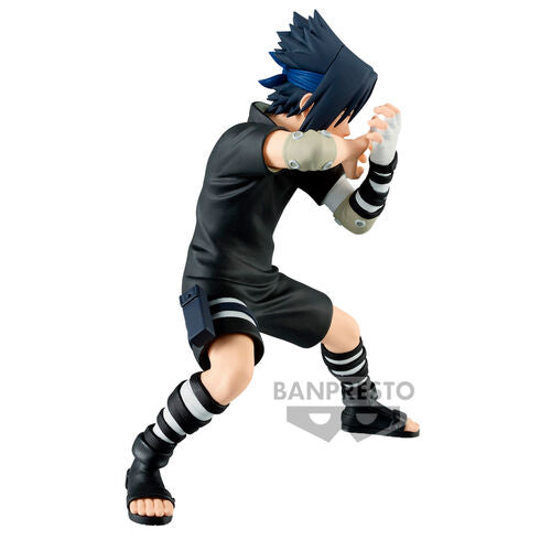 Banpresto Naruto Shippuden Vibration Star Sasuke Uchiha III Figure 14cm