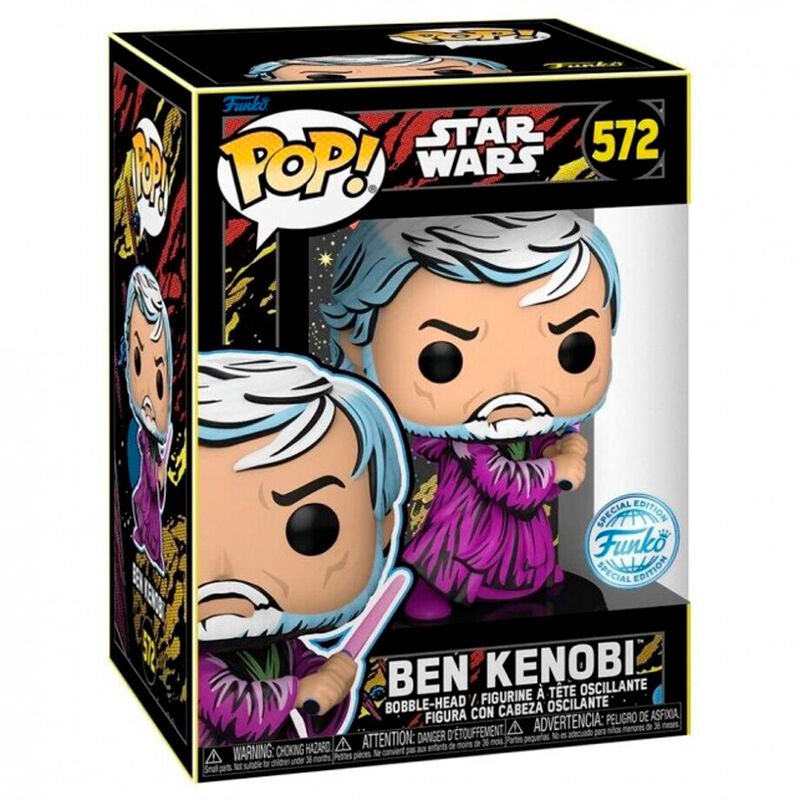 Figura Funko POP! de Ben Kenobi de Star Wars (exclusiva n.° 572)