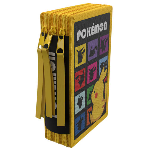 Estuche triple de lápices Pokémon de CYP Brands