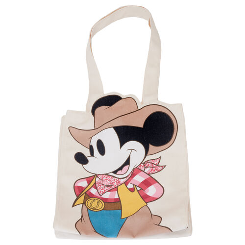 Bolsa de compras Disney Mickey y Minnie Western