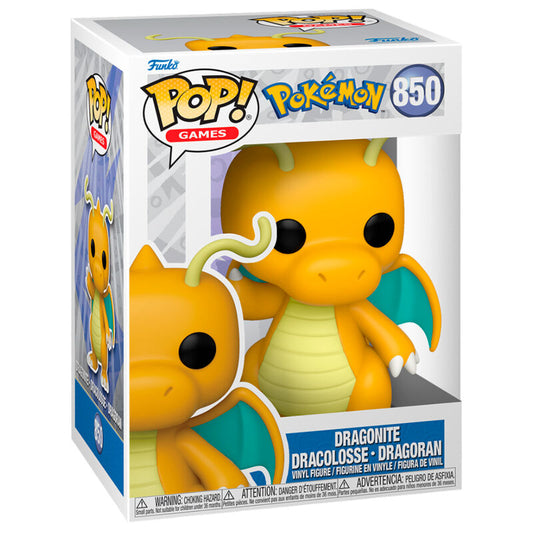 Funko Pop! Pokémon Dragonite n.° 850