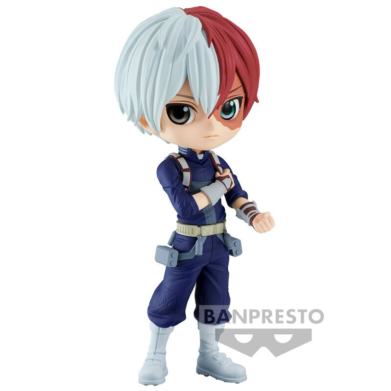 Figura Banpresto My Hero Academia Shoto Todoroki figura Q posket 14cm