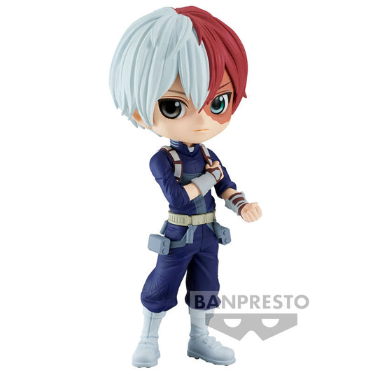 Figura Banpresto My Hero Academia Shoto Todoroki figura Q posket 14cm