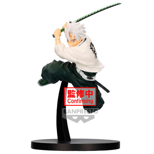 Banpresto Demon Slayer Kimetsu no Yaiba Vibration Star Sanemi Shinazugawa Figure 14cm