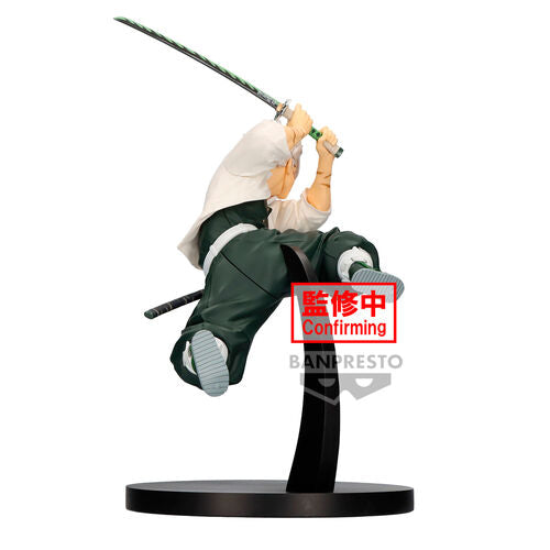Banpresto Demon Slayer Kimetsu no Yaiba Vibration Star Sanemi Shinazugawa Figure 14cm