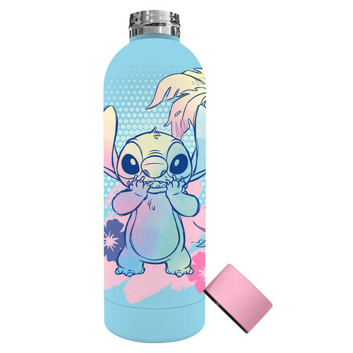 Botella de acero inoxidable Disney Stitch de 500 ml con licencia infantil