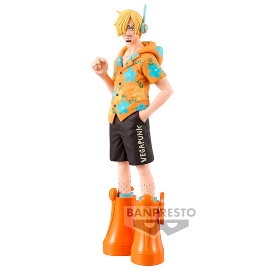 Figura de Sanji Egghead de la serie Grandline de Banpresto, 17 cm