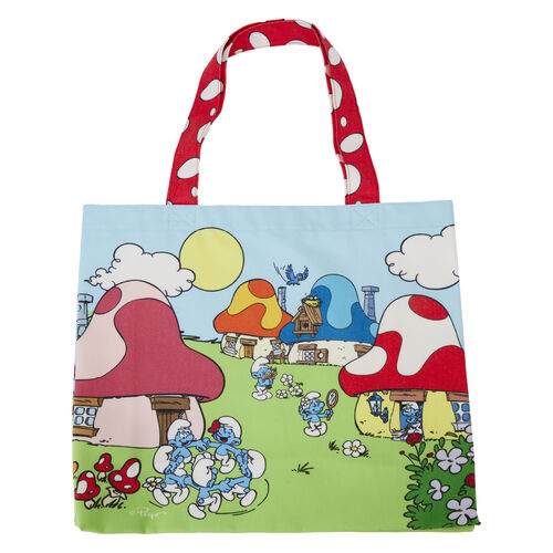 La bolsa de compras de Los Pitufos