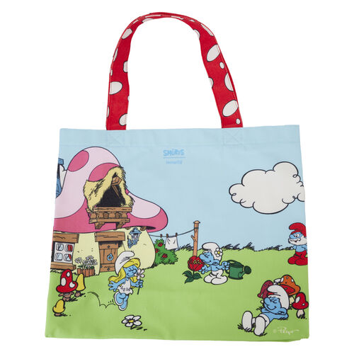 La bolsa de compras de Los Pitufos