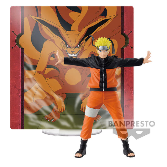 Banpresto Figure Naruto Shippuden Uzumaki Naruto Panel Spectacle figure 13cm