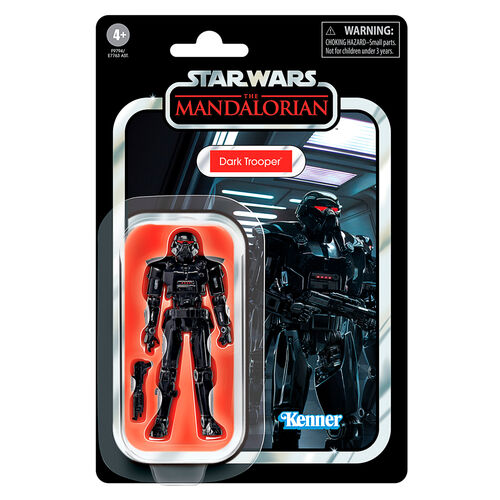 Figura de soldado oscuro mandaloriano de Star Wars de Hasbro, 9,5 cm