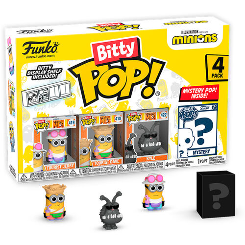 Funko Bitty Pop! Minions (Jerry el Turista)