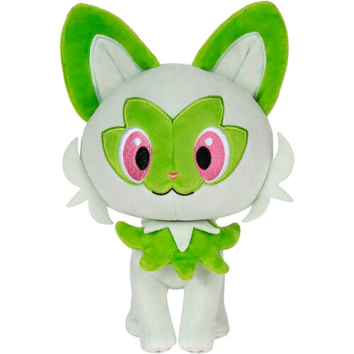 Peluche Pokémon Sprigatito de Jazwares de 20 cm