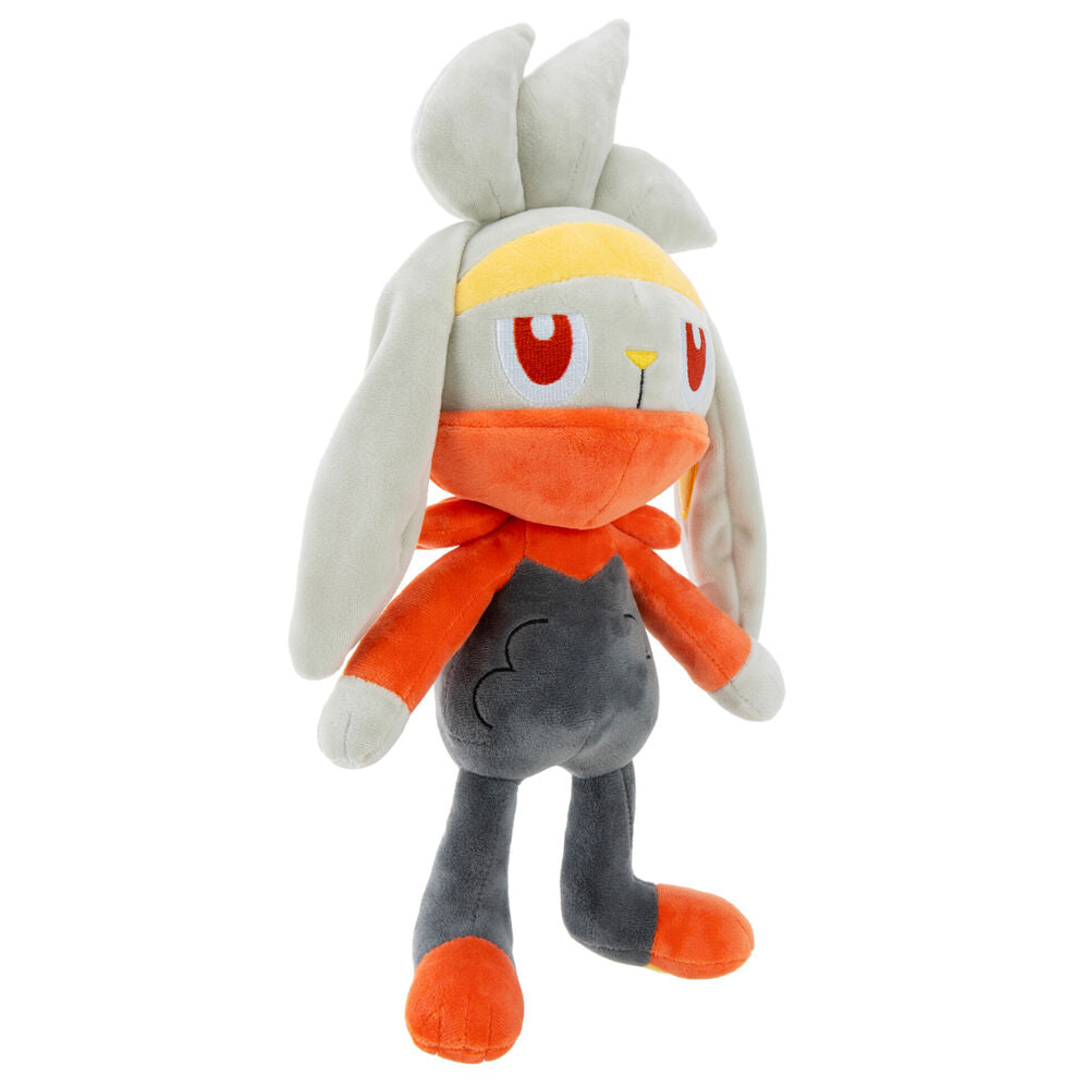Peluche Pokémon Raboot de Jazwares de 30 cm