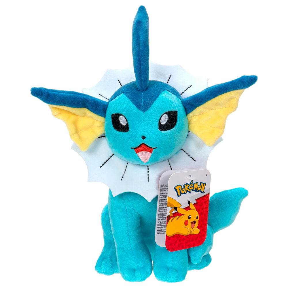 Peluche Vaporeon de Pokémon de Jazwares (20 cm)