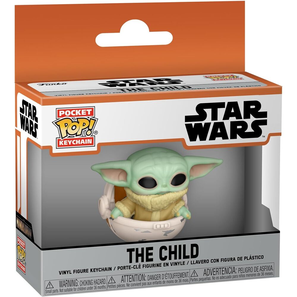 Figura de acción Funko Pocket Pop! de Star Wars: El Mandaloriano, Yoda El Niño