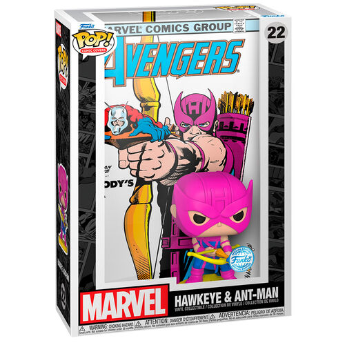 Portada del cómic Funko Pop! Marvel Avengers Hawkeye y Ant-Man Exclusivo #22