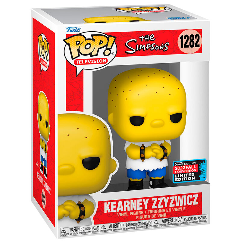 Funko Pop! Exclusivo de Kearney de Los Simpson n.° 1282