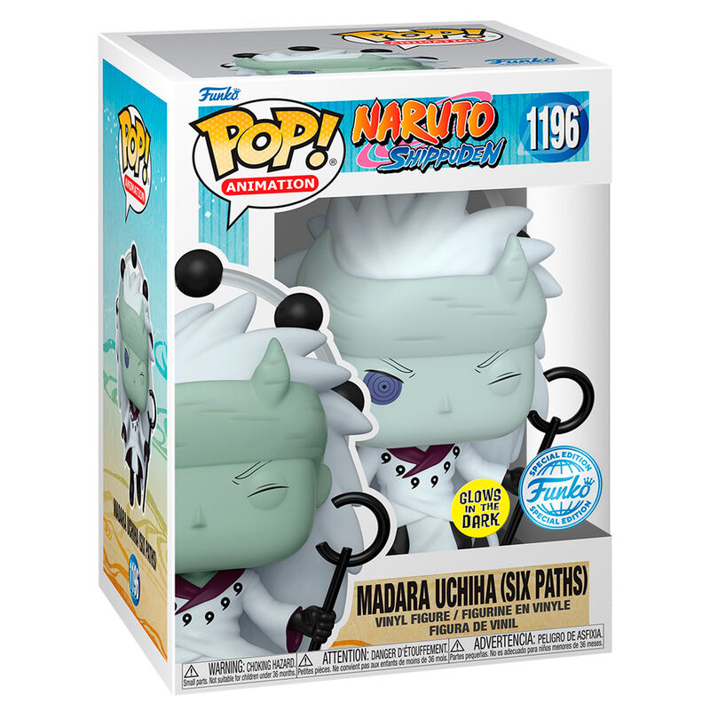 ¡Funko Pop! Naruto Shippuden Madara Uchiha Exclusivo #1196