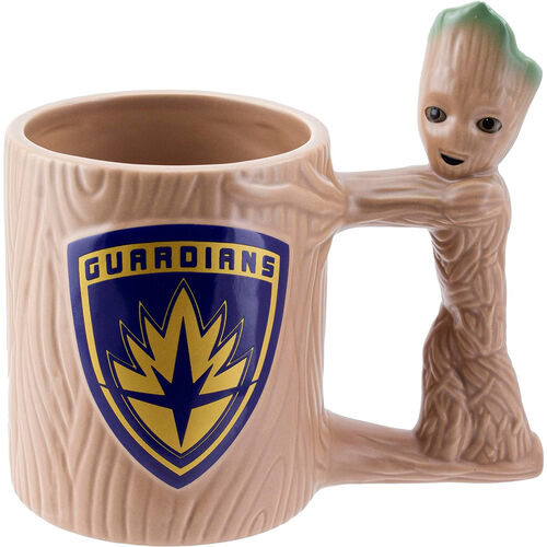 Taza 3D de Groot de Guardianes de la Galaxia de Marvel de Paladone