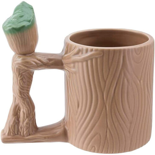 Taza 3D de Groot de Guardianes de la Galaxia de Marvel de Paladone