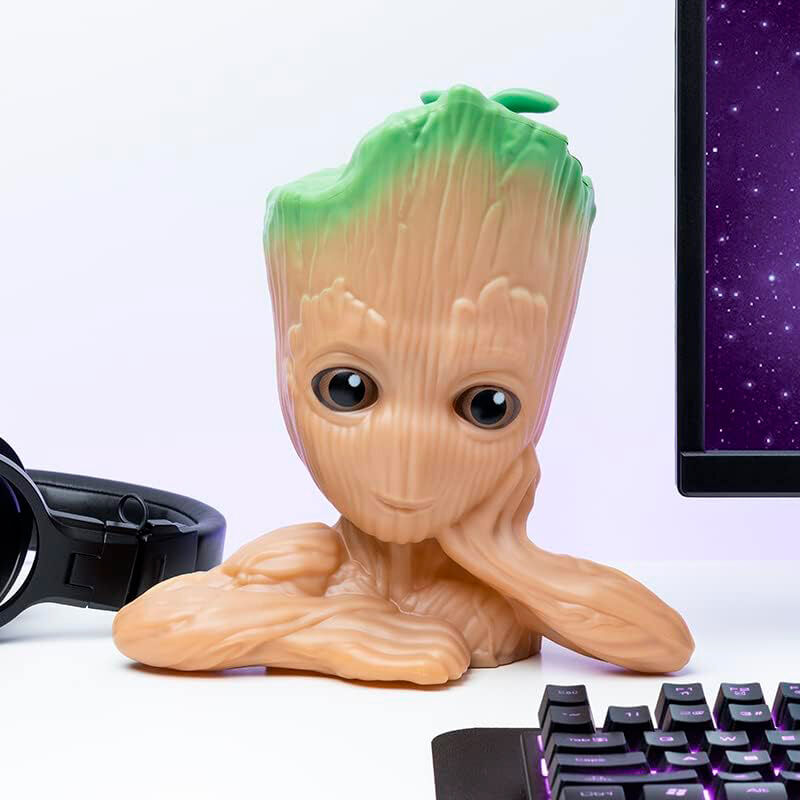 Lámpara 3D con sonido Paladone Marvel Guardianes de la Galaxia Groot 22cm